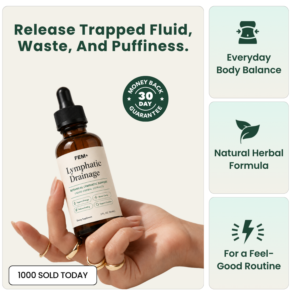 Lymphatic Drainage Drops - Release Trapped Fluid