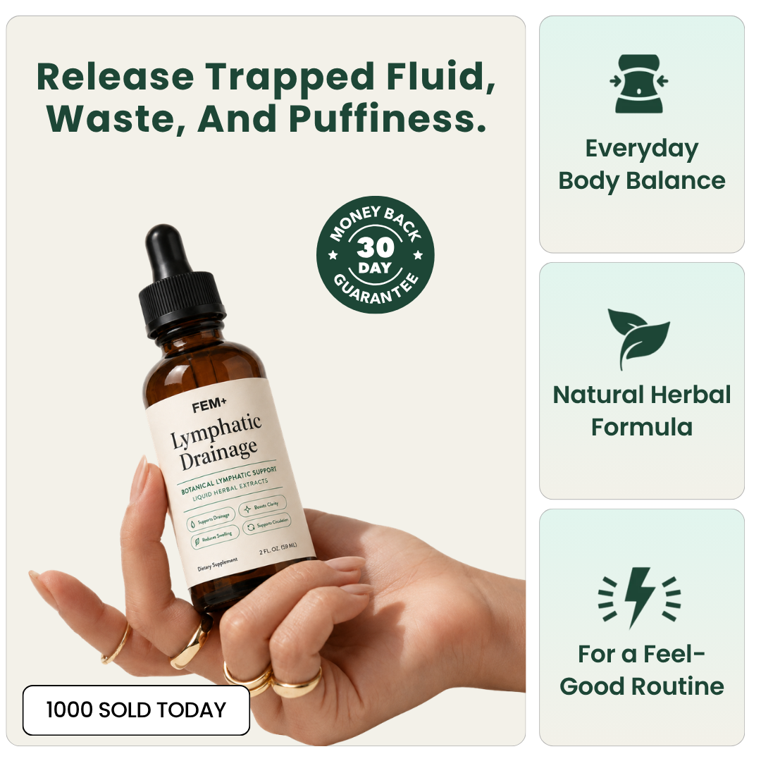 Lymphatic Drainage Drops - Release Trapped Fluid