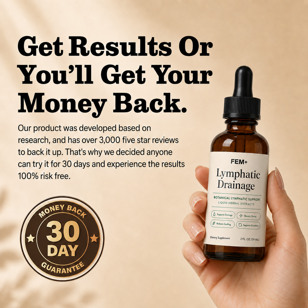 Lymphatic Drainage Drops - Release Trapped Fluid